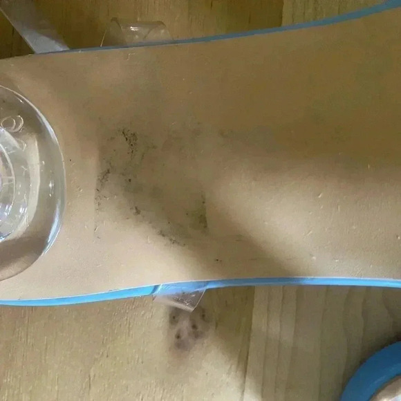 AZAELA WANG WEBSTER SCULPTURAL STILETTO ANKLE STRAP MODERN SANDAL IN BLUE SIZE 9 - Picture 11 of 11